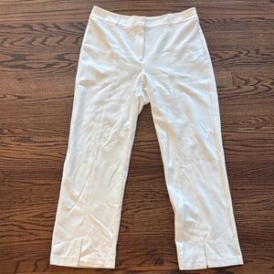 J. McLaughlin Deanne Pants, Ivory, Size 10
